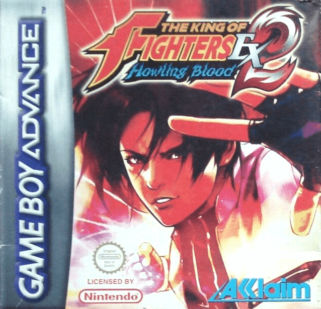 King of Fighters EX2 Howling Blood box art for GameBoy Advance
